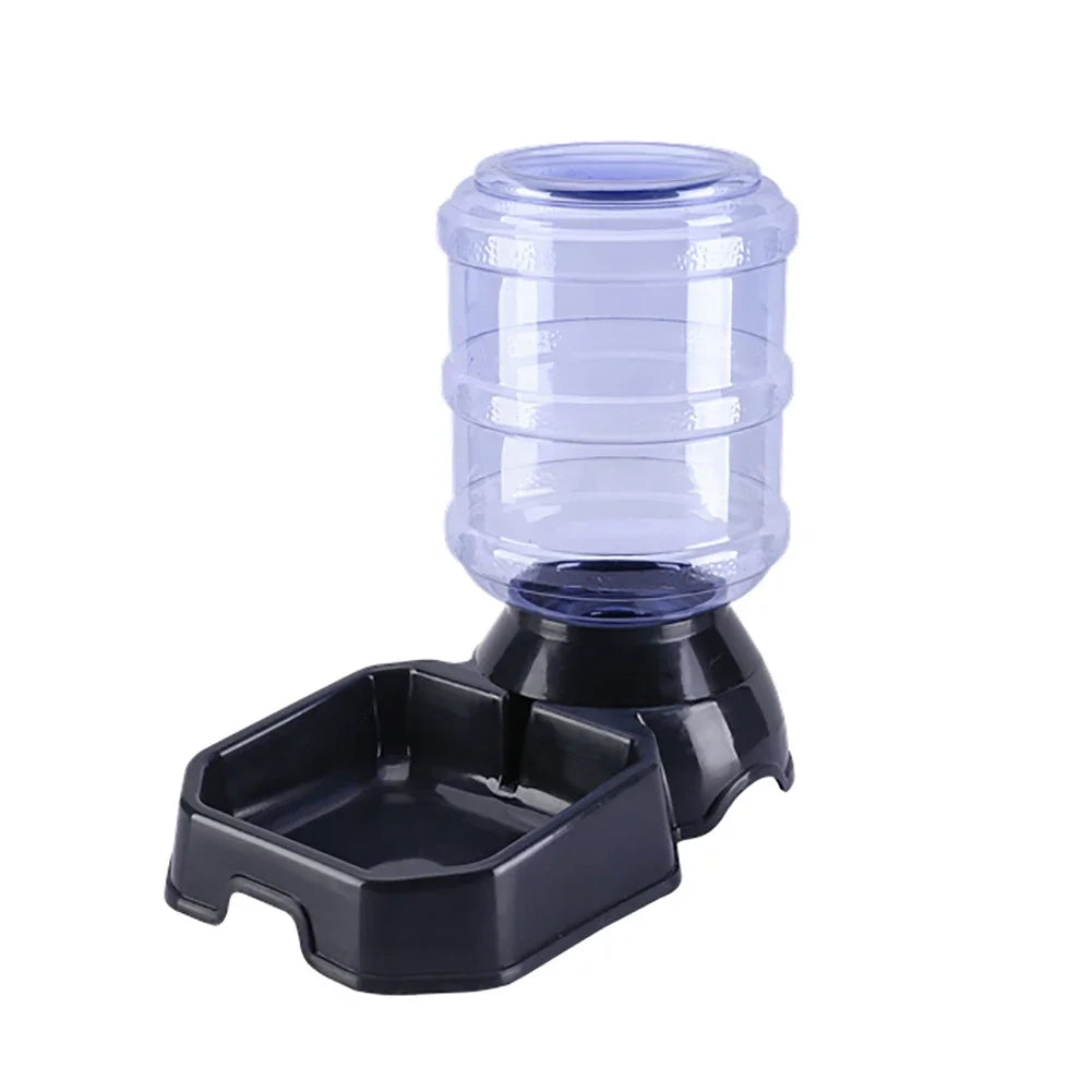 Automatic Dog Feeder Waterer Gravity Food And Water Dispenser