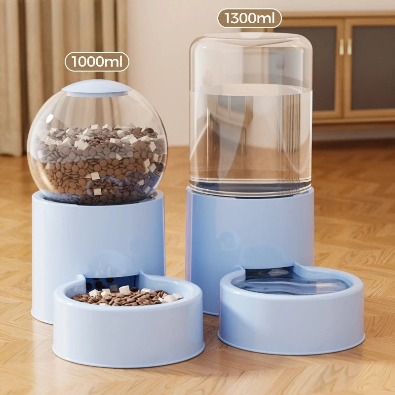 Automatic Pet Feeder and Water Dispenser for Cats and Dogs