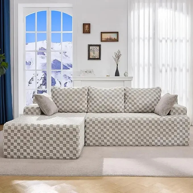 Cloud Modular L Shaped Sectional Sofa With Memory Foam