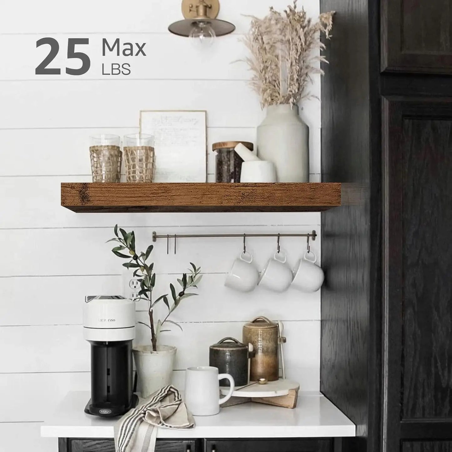 Floating Shelves Set Of 4 For Wall Farmhouse Style