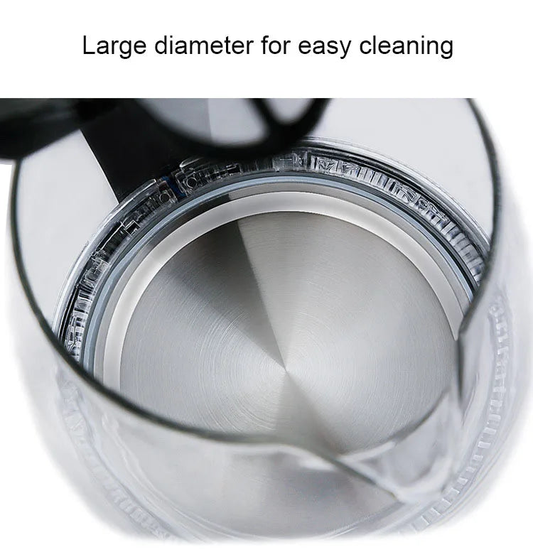 AEHOMEC Glass Electric Kettle Teapot Portable Water Heater