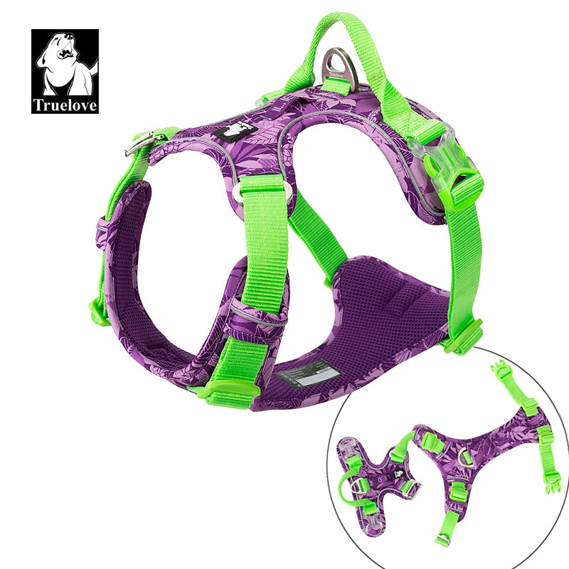 Truelove Explosion Proof Reflective Nylon Dog Harness TLH5653