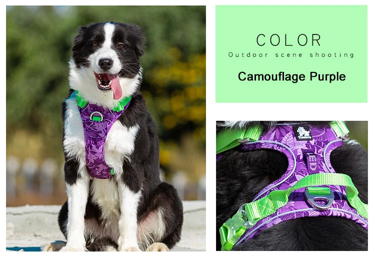 Truelove Explosion Proof Reflective Nylon Dog Harness TLH5653
