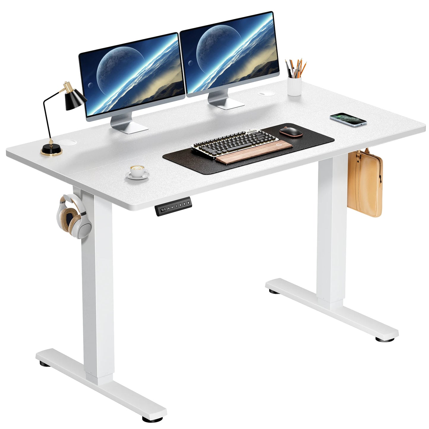 JHK Electric Standing Desk Adjustable Sit Stand Workstation