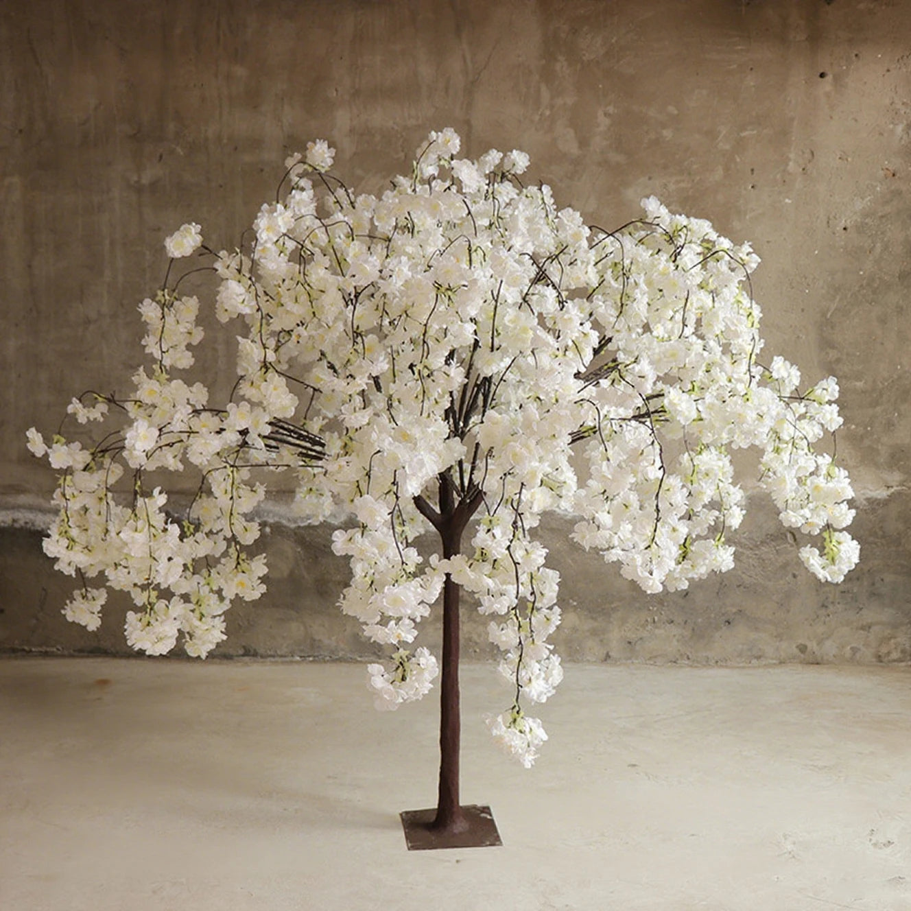 Silk Cherry Blossom Floor Tree For Weddings And Outdoor Decor