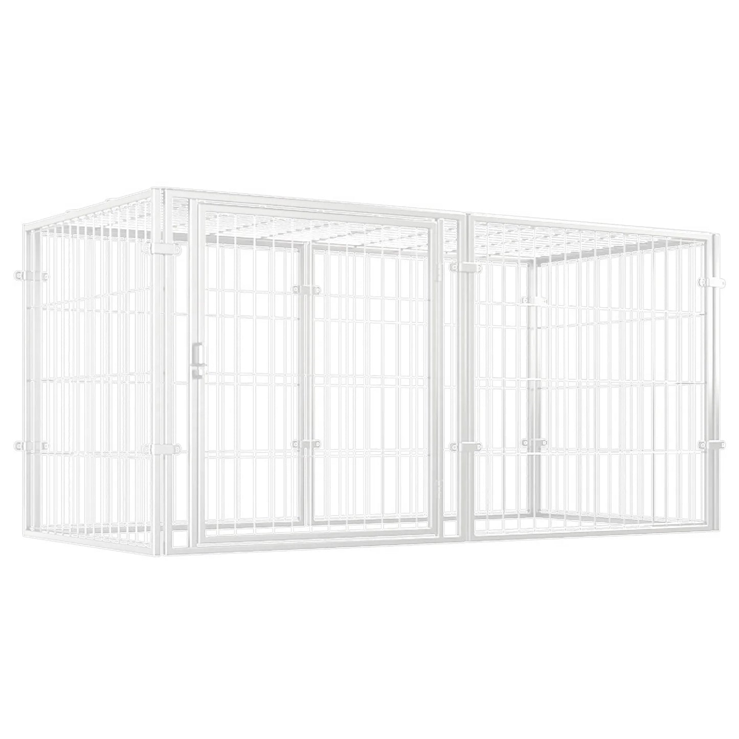 Portable Playpen For Dogs And Cats Four Panel Iron Wire