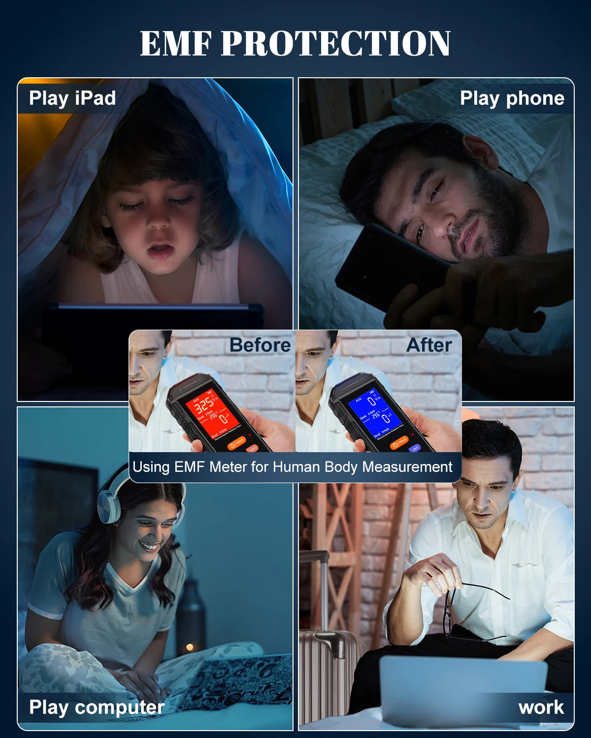 NONECN Earthing Fitted Sheet Organic Cotton With Conductive Silver Fiber