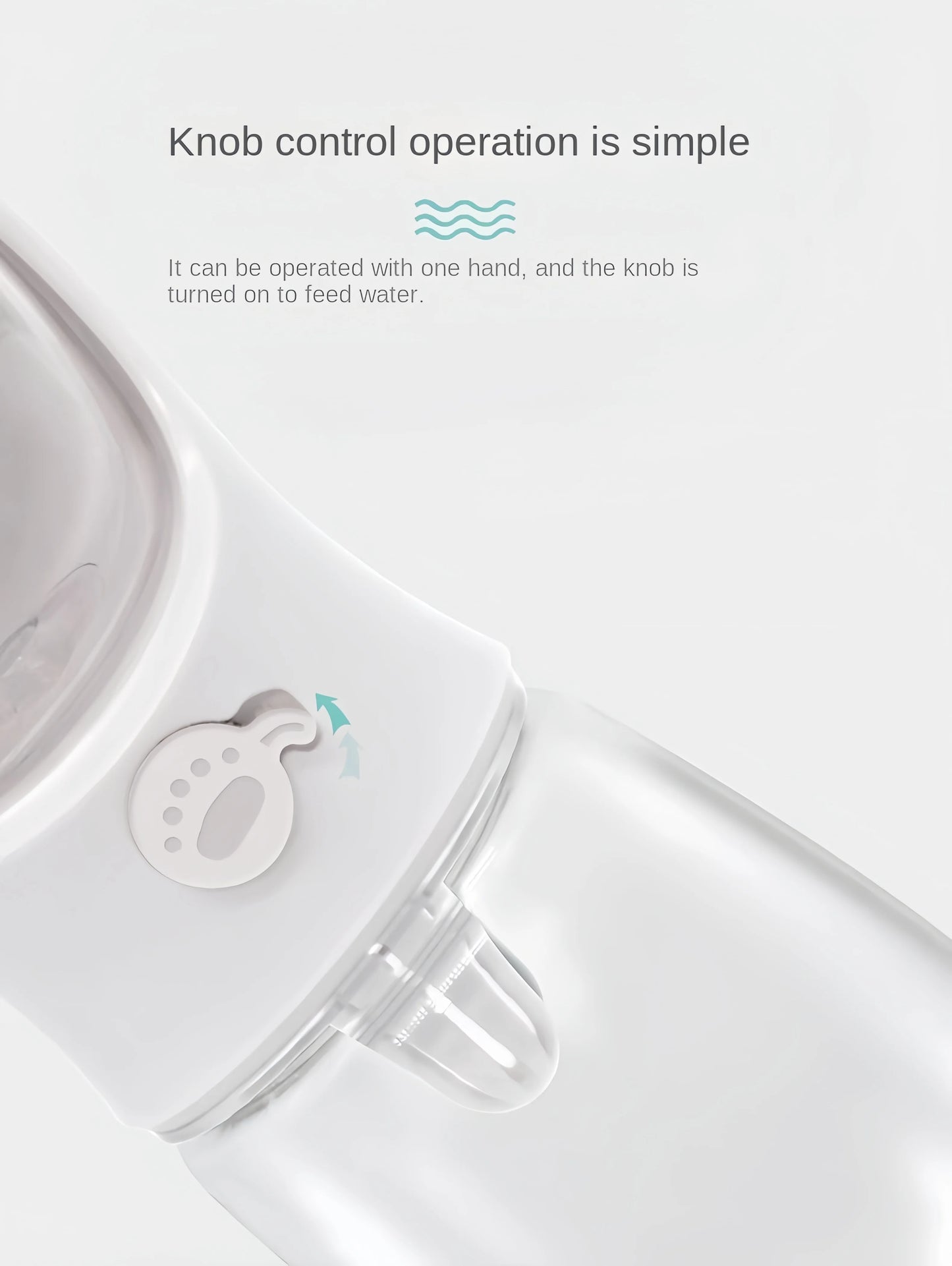 Portable Pet Water Bottle With Food And Water Storage Travel