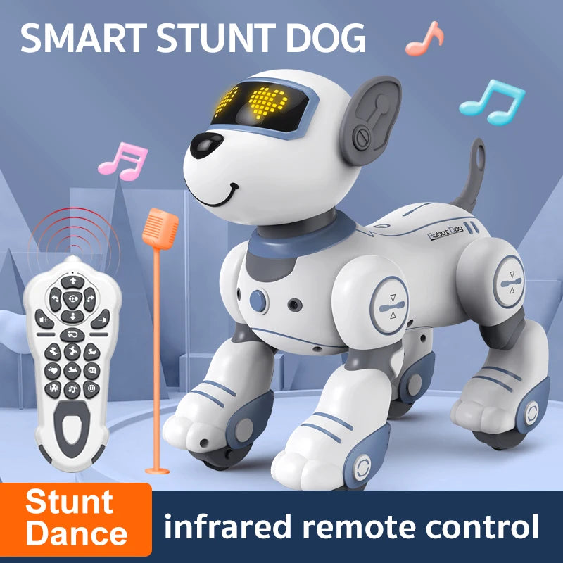 Kelaton RC Robot Dog With Voice Command Programmable Touch-Sense Music