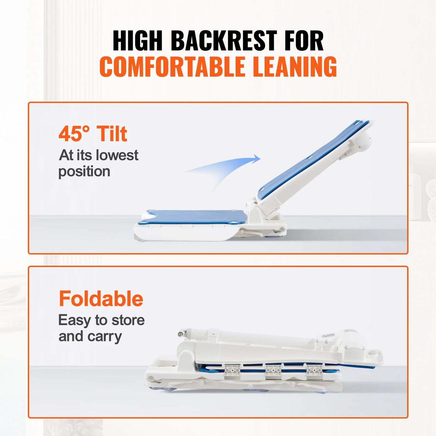 SucceBuy Electric Chair Lift For Seniors Height Adjustable 310 Lbs