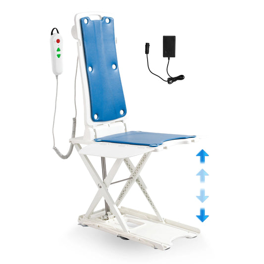 SucceBuy Electric Chair Lift For Seniors Height Adjustable 310 Lbs