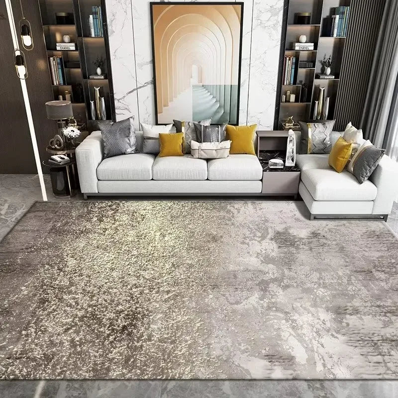 Geometric Washable Living Room Rug For Nordic Home Decor