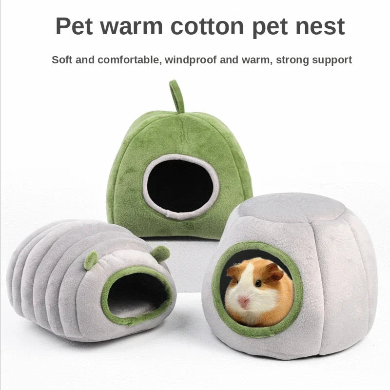 NONECN Hamster House Cotton Nest Bed For Small Rodents