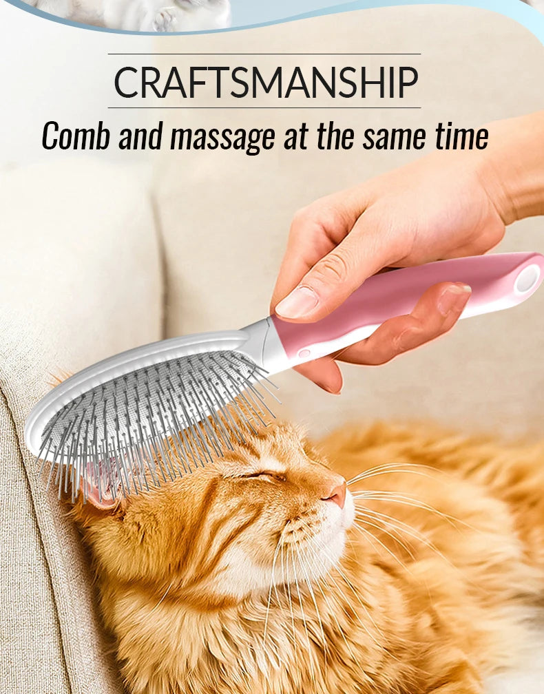 Pet Grooming Comb Dogs And Cats Anti Static Stainless Steel