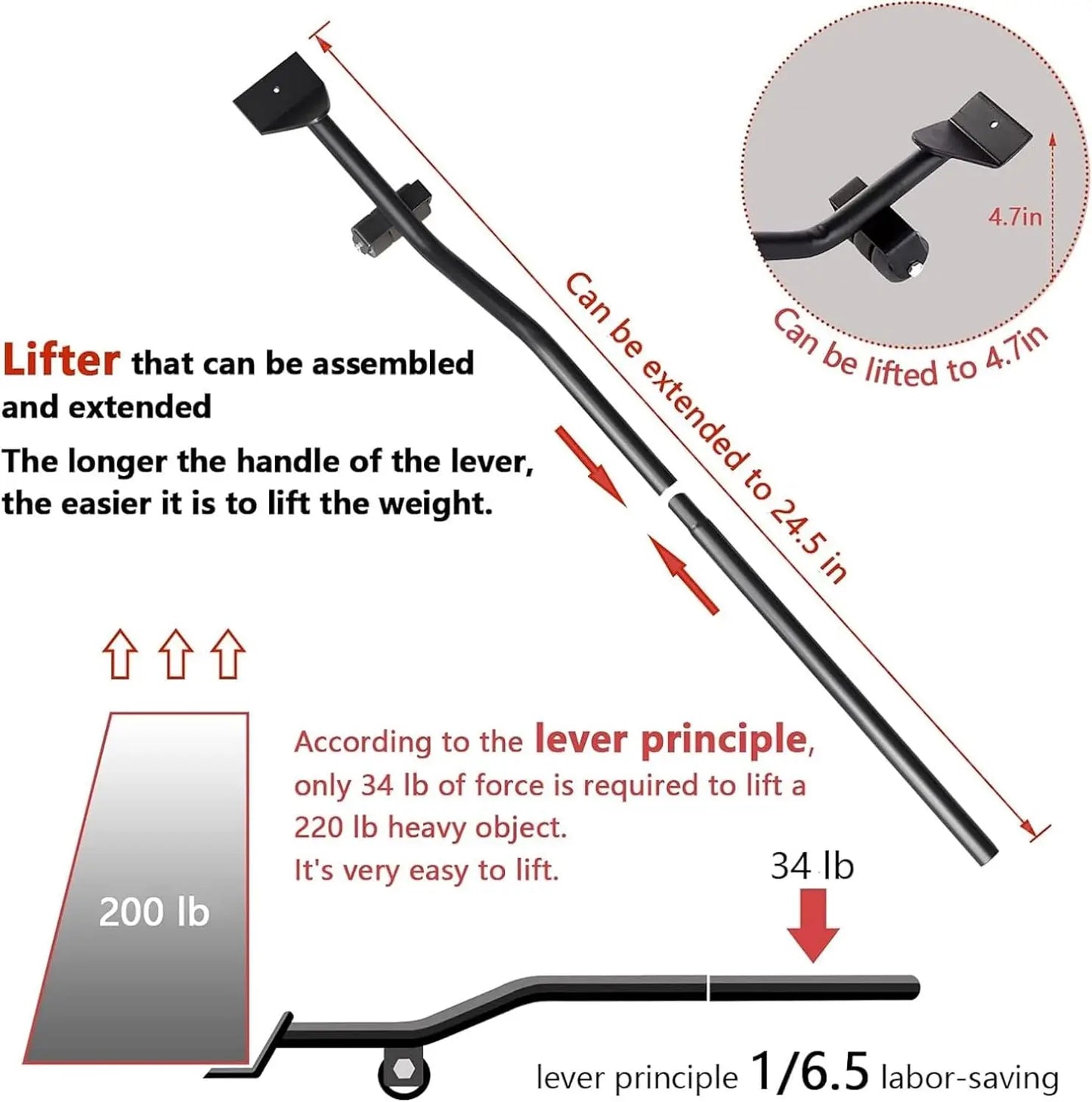 Furniture Movers With Wheels 4 Wheel Dolly With 360 Rotation Rubber Wheels
