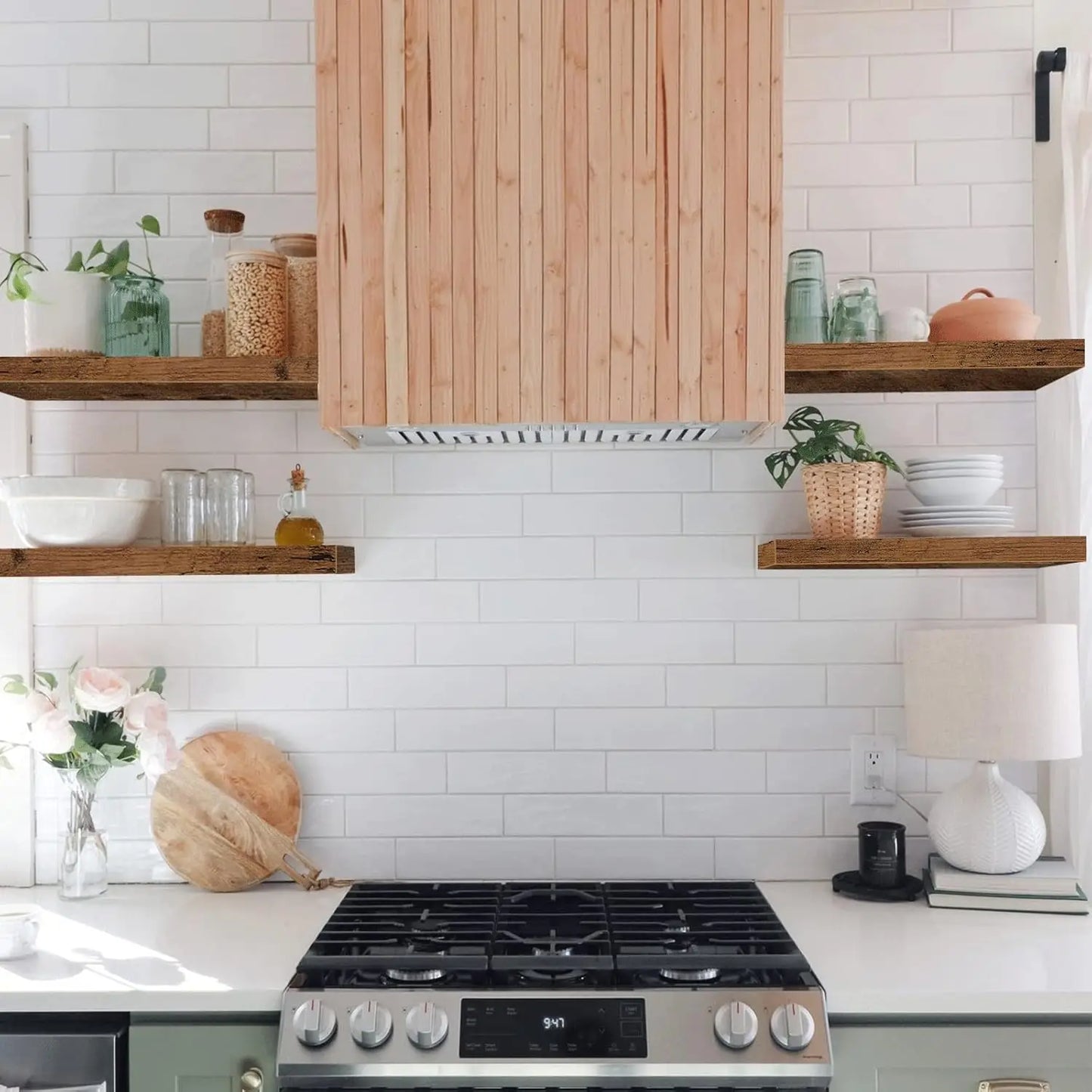 Floating Shelves Set Of 4 For Wall Farmhouse Style