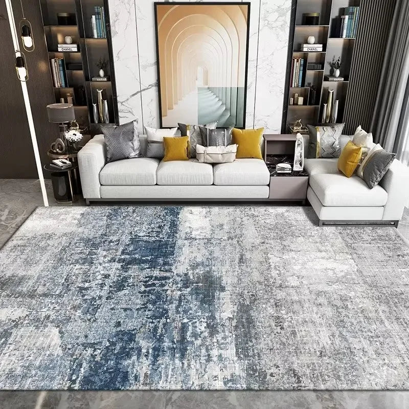 Geometric Washable Living Room Rug For Nordic Home Decor