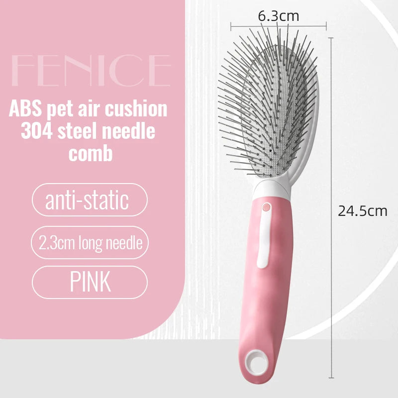 Pet Grooming Comb Dogs And Cats Anti Static Stainless Steel
