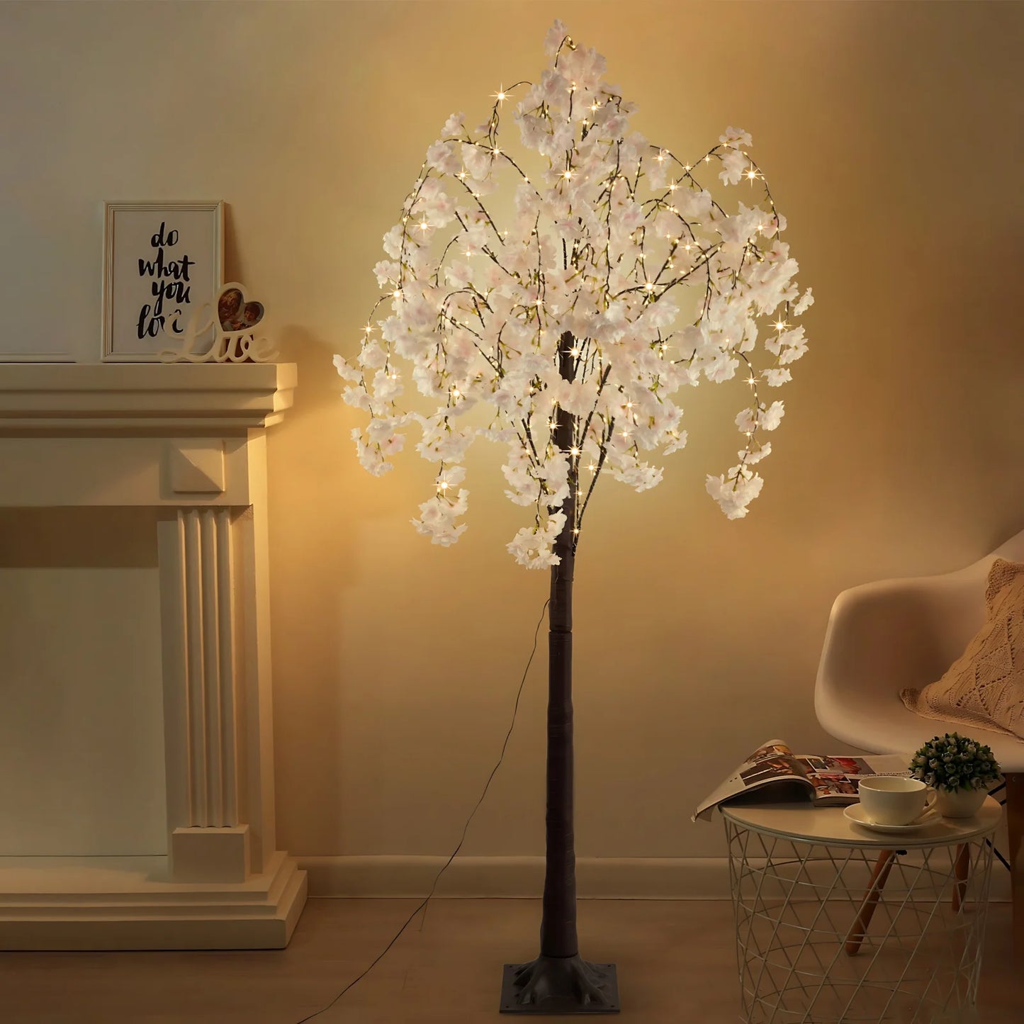 Cherry Blossom Tree Light With 450 LEDs For Indoor Decoration