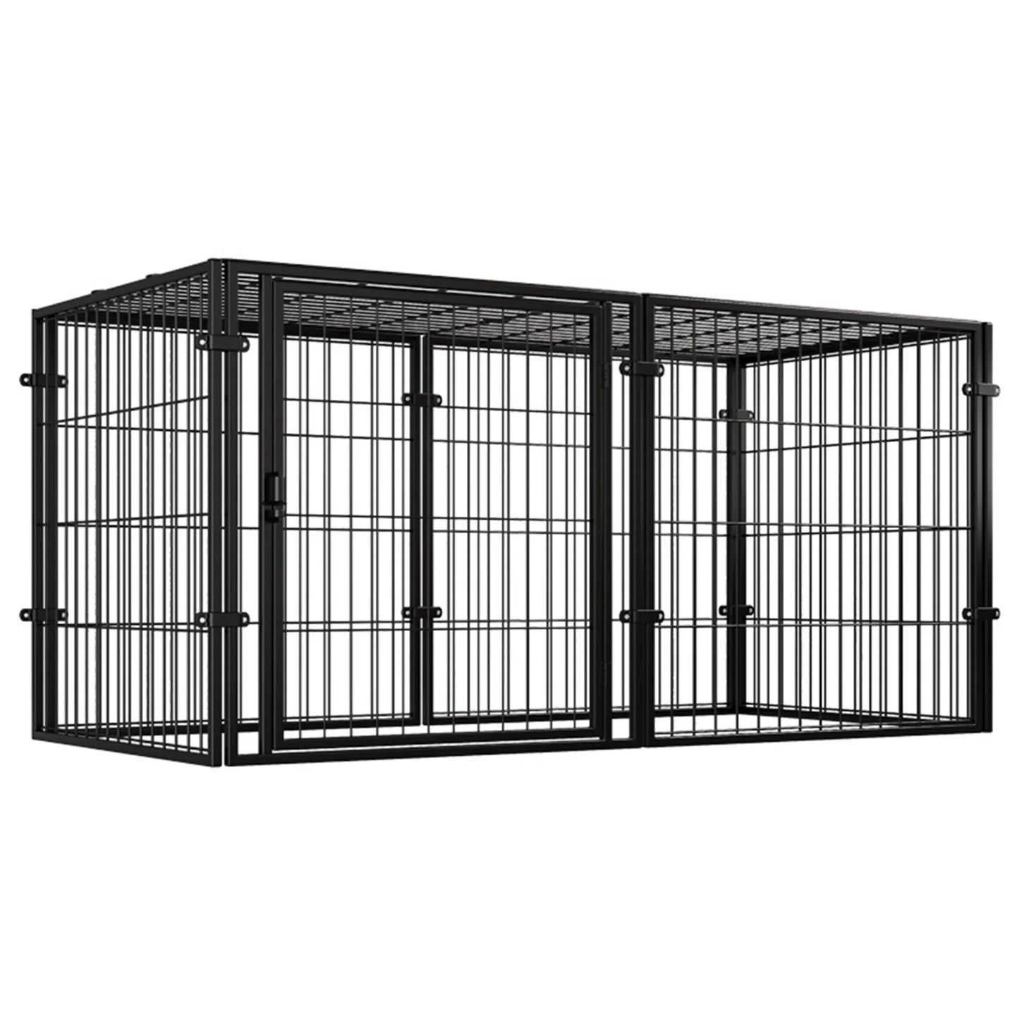 Portable Playpen For Dogs And Cats Four Panel Iron Wire