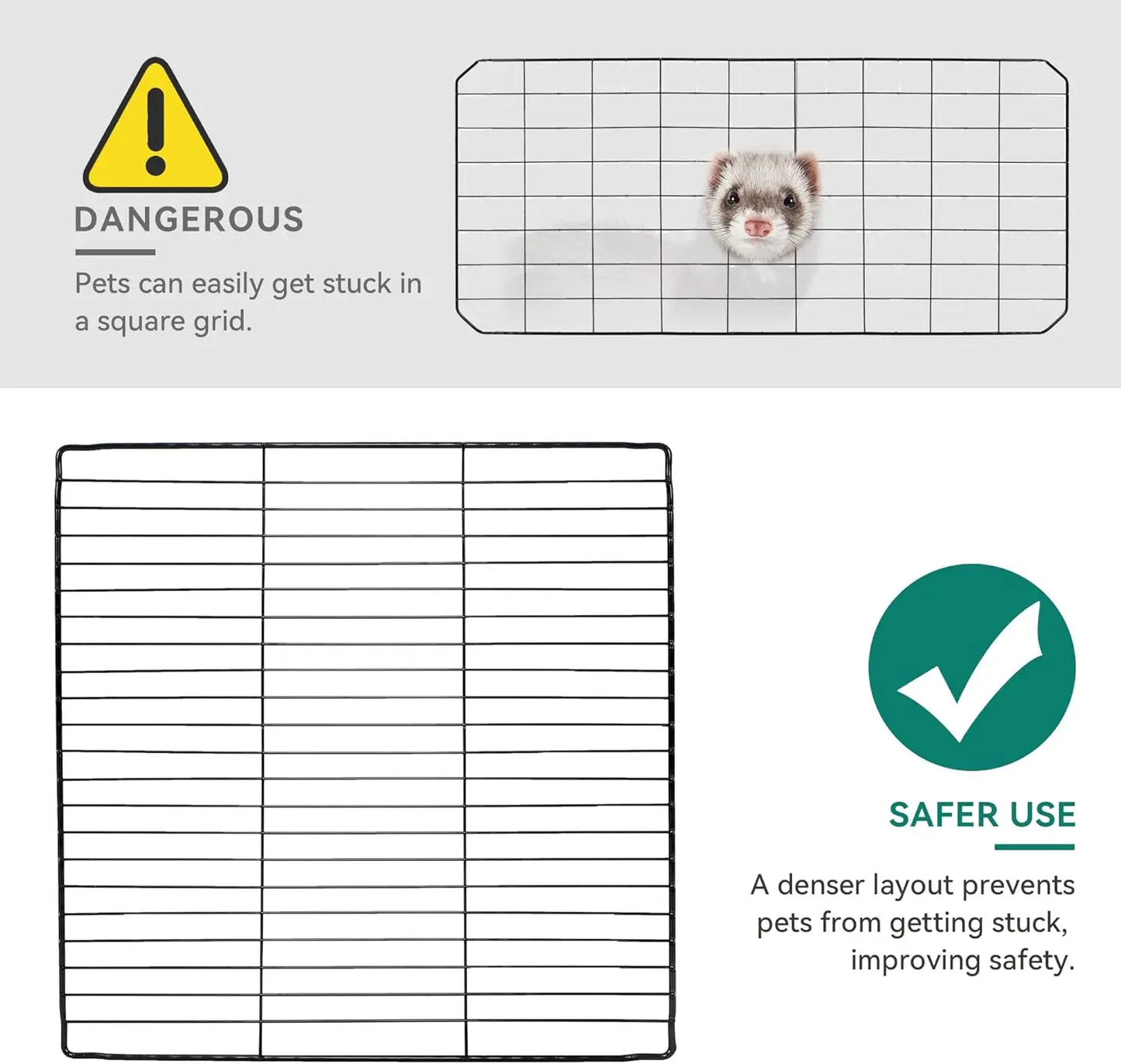 Cat Cage With Hammock Indoor Outdoor Playpen For Cats Rabbits