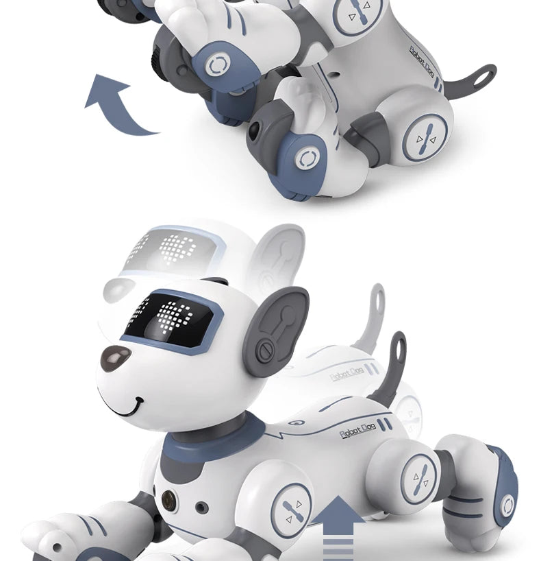 Kelaton RC Robot Dog With Voice Command Programmable Touch-Sense Music