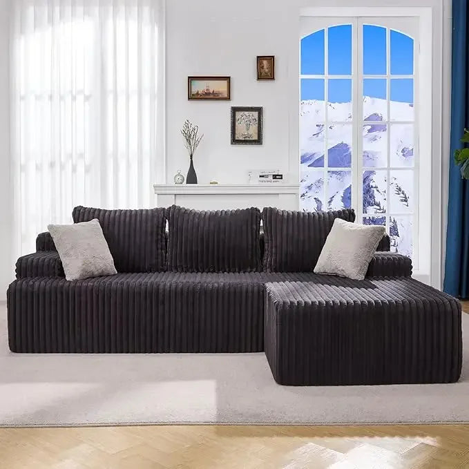 Cloud Modular L Shaped Sectional Sofa With Memory Foam