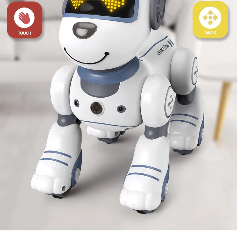 Kelaton RC Robot Dog With Voice Command Programmable Touch-Sense Music