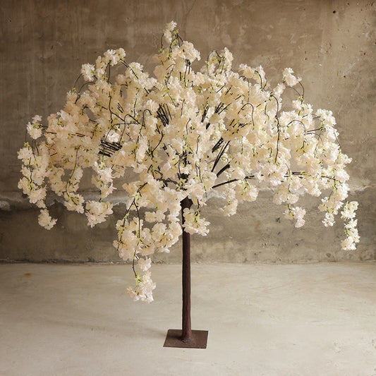 NONECN Simulation Cherry Blossom Floor Tree For Weddings And Decor