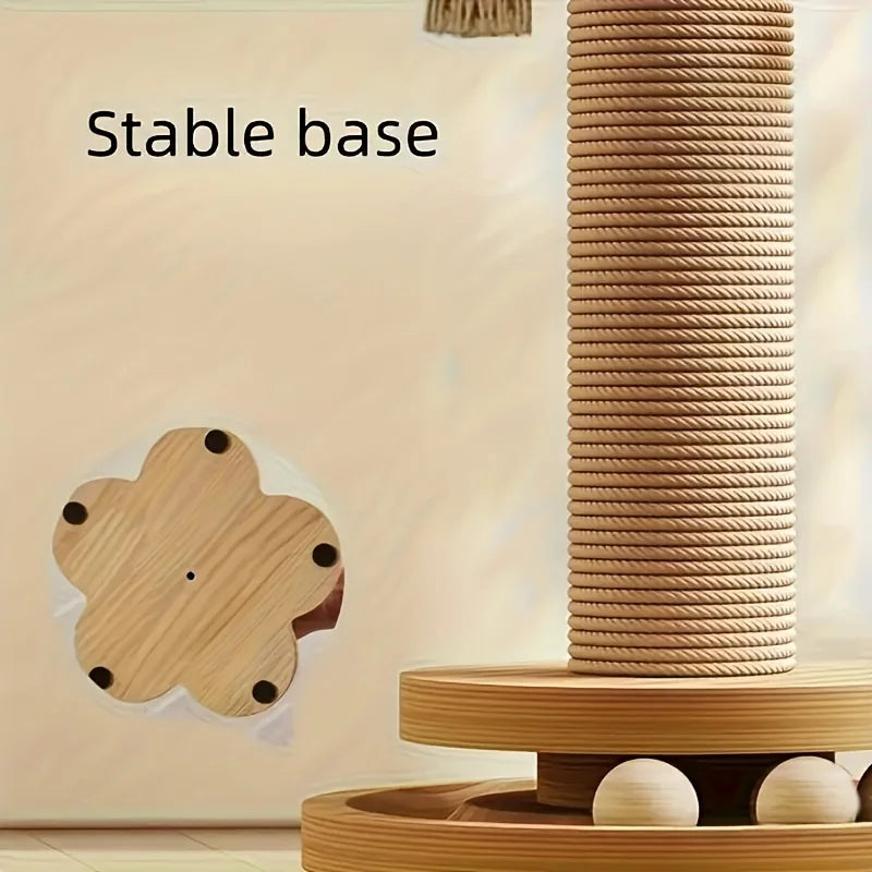 ATMDOGCN Tall Cat Tree Tower With Sisal Posts And Perch