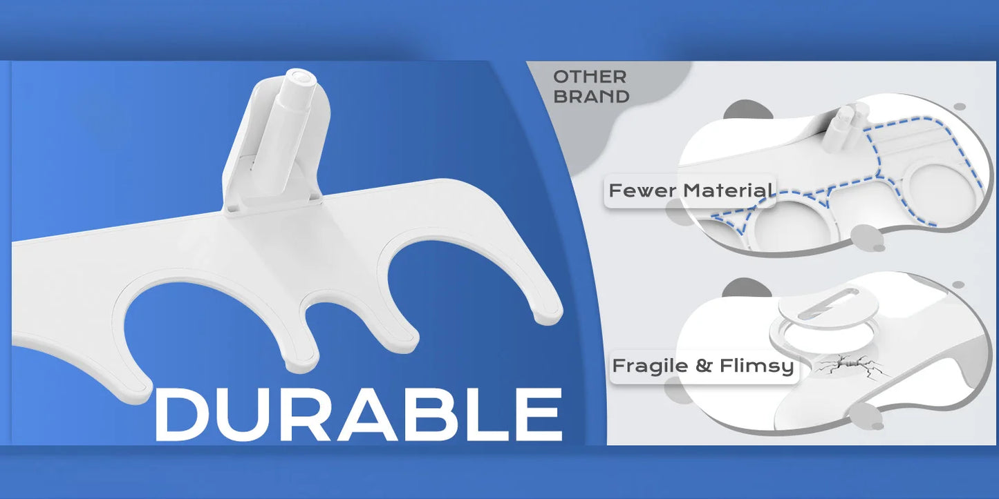 Ultra-Slim Bidet Attachment for Toilet - Dual Nozzle (Frontal & Self Cleaning) Hygienic Bidets for Existing Toilets