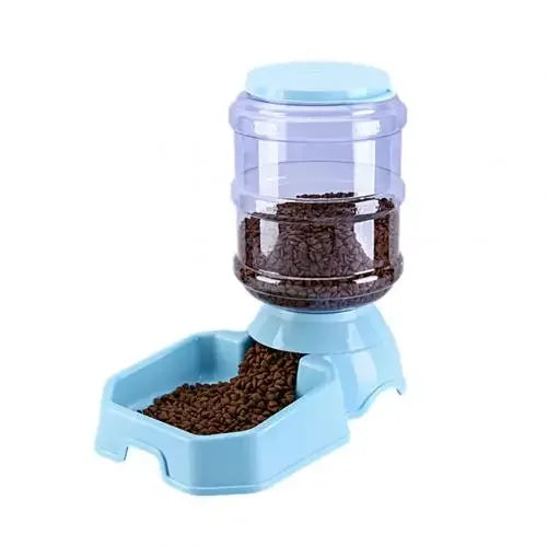 Automatic Dog Feeder Waterer Gravity Food And Water Dispenser