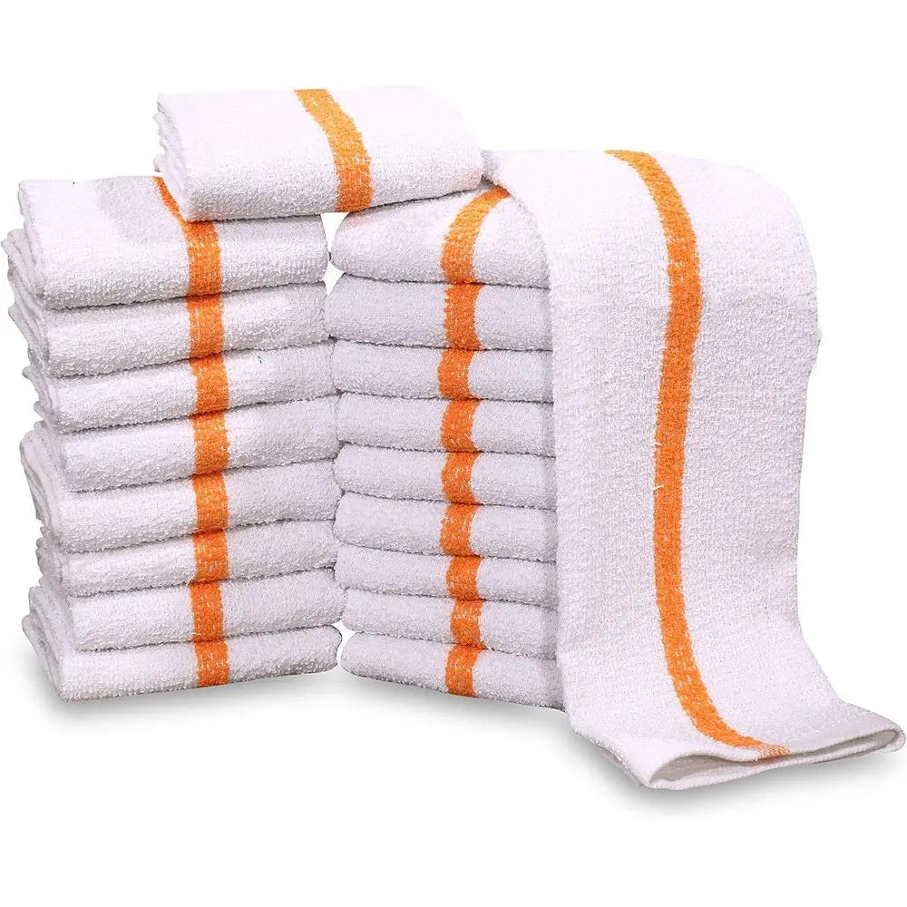 XMSJCraft Of Weaving Cotton Blend Kitchen Towels With Stripes