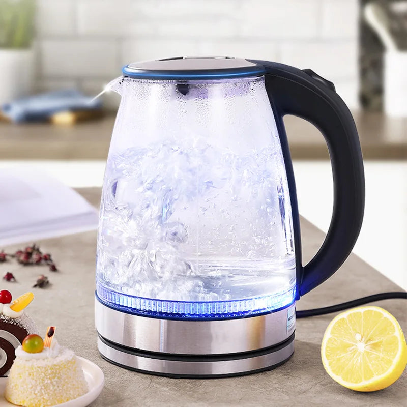 AEHOMEC Electric Kettle Glass Teapot With Auto Shutoff