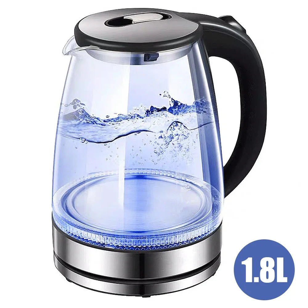 AEHOMEC Electric Kettle Glass Teapot With Auto Shutoff
