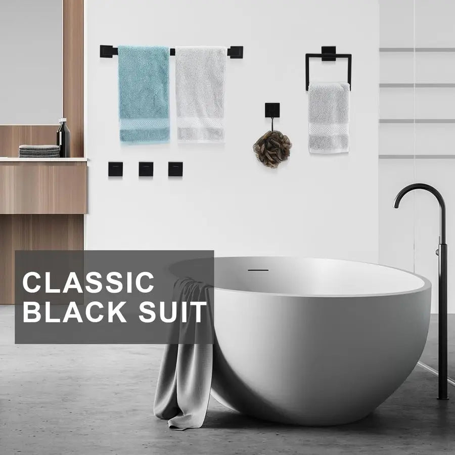 XMSJ 25 Piece Stainless Steel Bathroom Hardware Set
