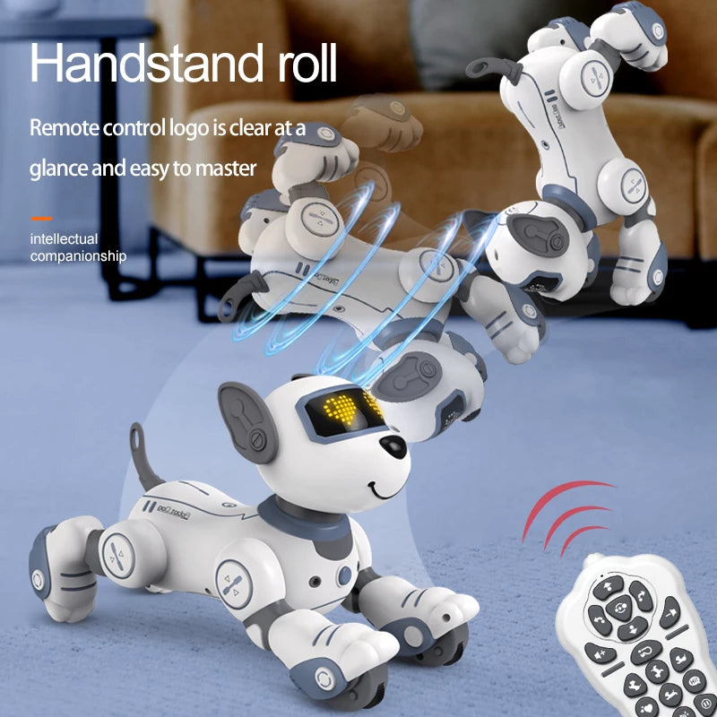 Kelaton RC Robot Dog With Voice Command Programmable Touch-Sense Music