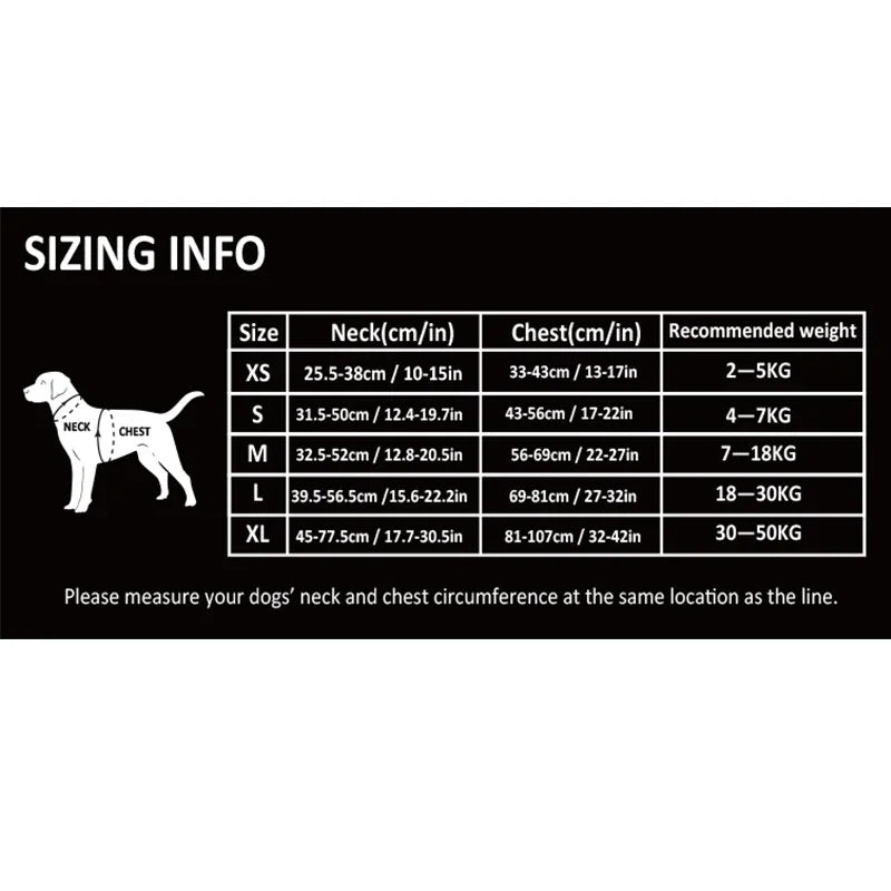Truelove Explosion Proof Reflective Nylon Dog Harness TLH5653