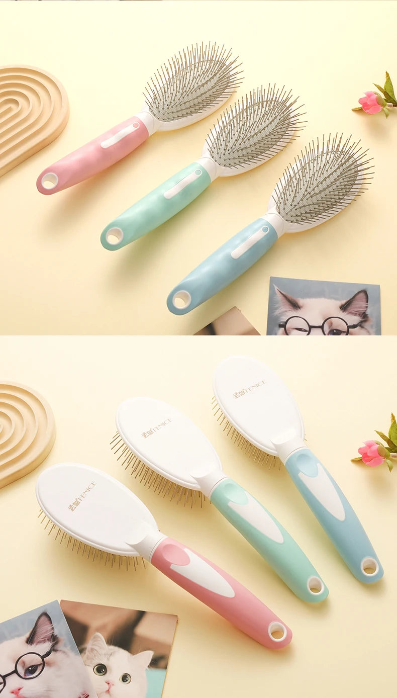 Pet Grooming Comb Dogs And Cats Anti Static Stainless Steel