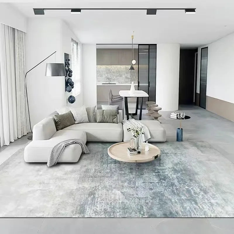 Geometric Washable Living Room Rug For Nordic Home Decor