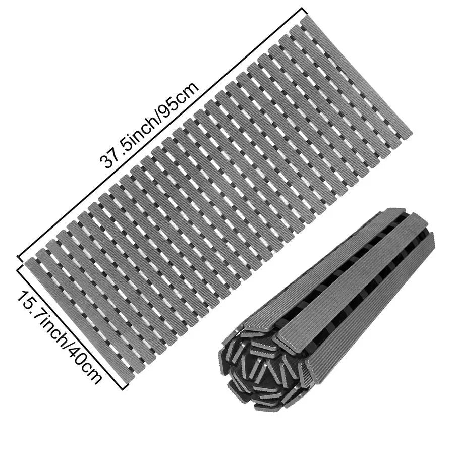Non Slip Bathtub Mat With Suction Cups And Drain Holes