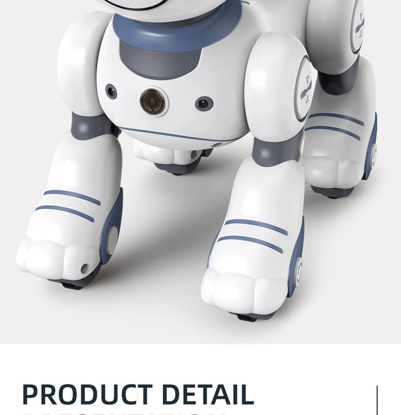 Kelaton RC Robot Dog With Voice Command Programmable Touch-Sense Music