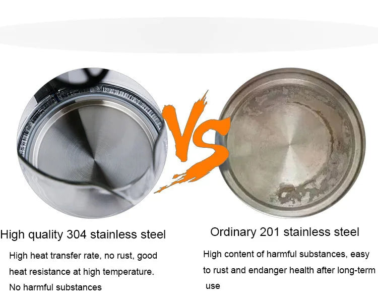 AEHOMEC Glass Electric Kettle Teapot Portable Water Heater