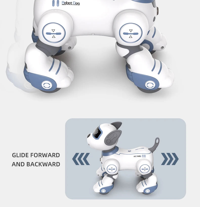 Kelaton RC Robot Dog With Voice Command Programmable Touch-Sense Music