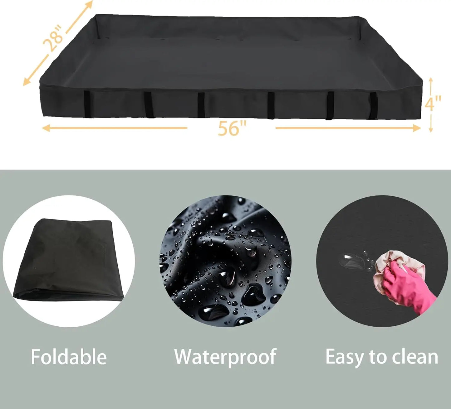 DIY Waterproof Small Animal Cage With Door 16 Panels Playpen
