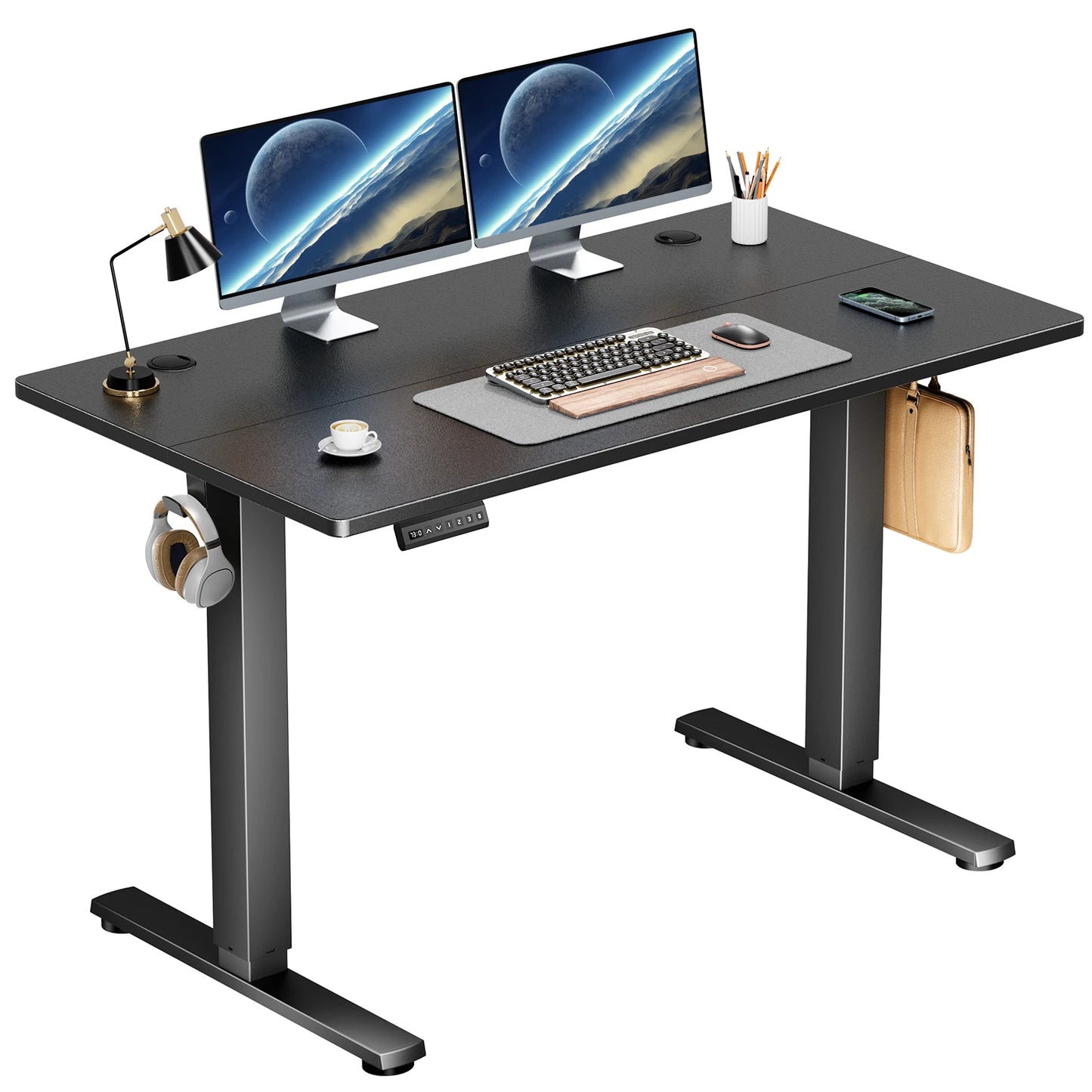 JHK Electric Standing Desk Adjustable Sit Stand Workstation