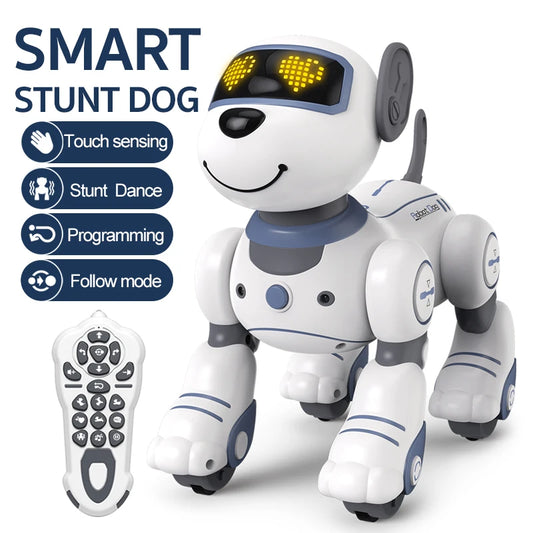 Kelaton RC Robot Dog With Voice Command Programmable Touch-Sense Music