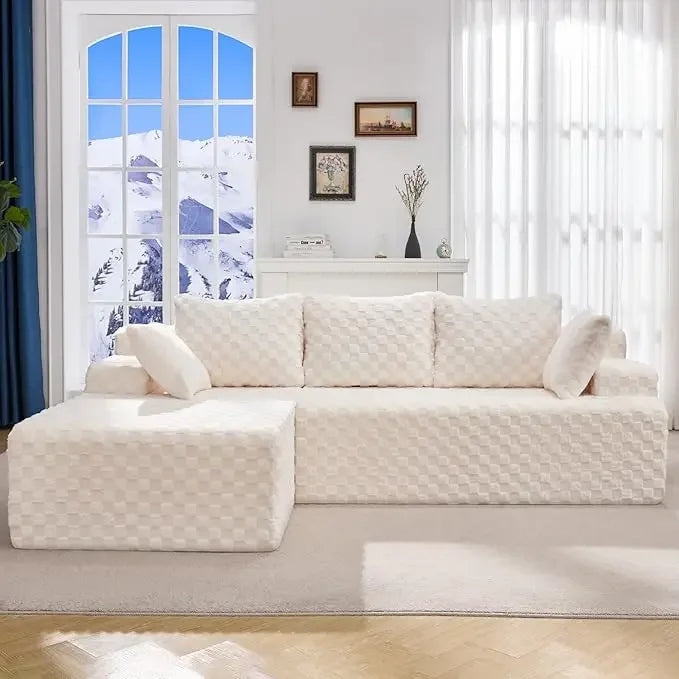 Cloud Modular L Shaped Sectional Sofa With Memory Foam