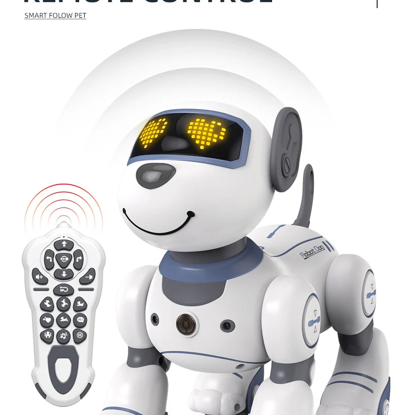 Kelaton RC Robot Dog With Voice Command Programmable Touch-Sense Music