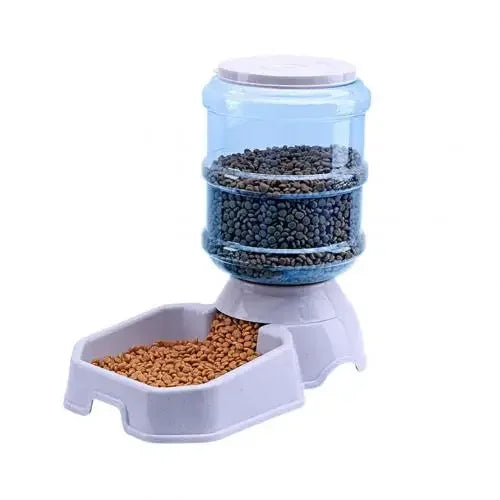Automatic Dog Feeder Waterer Gravity Food And Water Dispenser